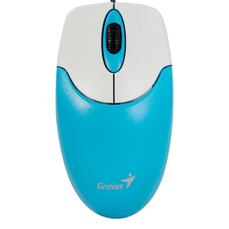 Сымды тінтуір USB Genius NS-120, Blue - фото #0, Technodom.kz