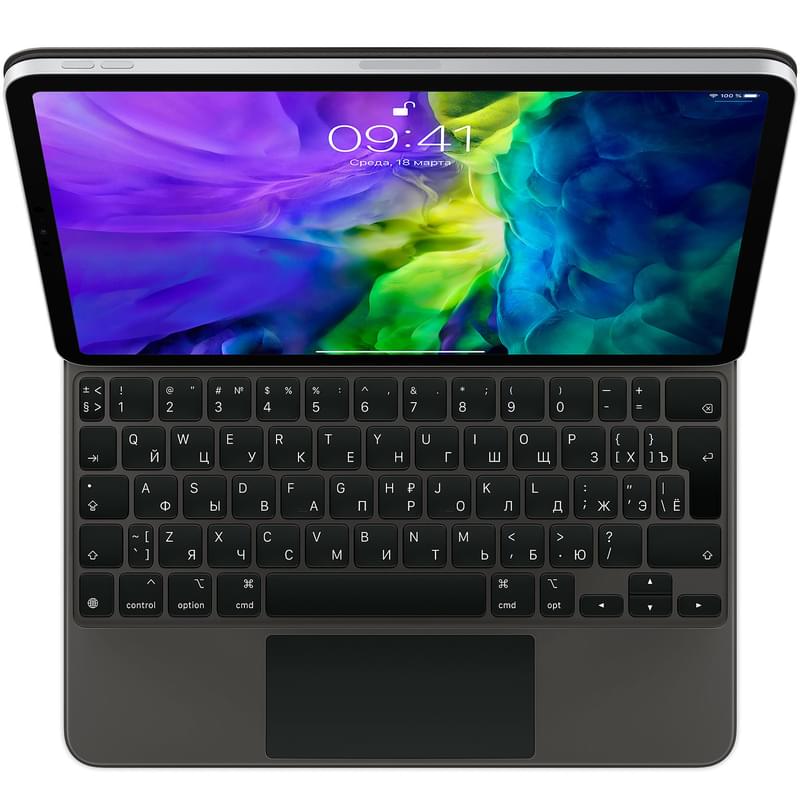 Клавиатура беспроводная Apple Magic Keyboard 2nd generation для iPad Pro 11 (MXQT2RS/A) - фото #0, Technodom.kz