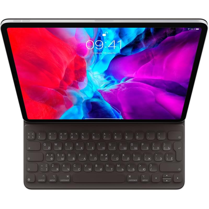 Клавиатура Apple Smart Folio 4nd generation для iPad Pro 12.9 (MXNL2RS/A) - фото #0, Technodom.kz