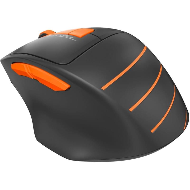 Мышка беспроводная USB A4tech Fstyler FG-30, Orange - фото #5, Technodom.kz