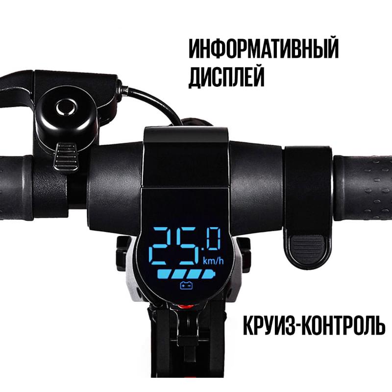 TRIBE HIMBA Электрлі өздігінен сырғанағыш (самокаты), 25 км/с, 120 кг-ға дейін, 20 км, Ақ түсті - фото #5, Technodom.kz