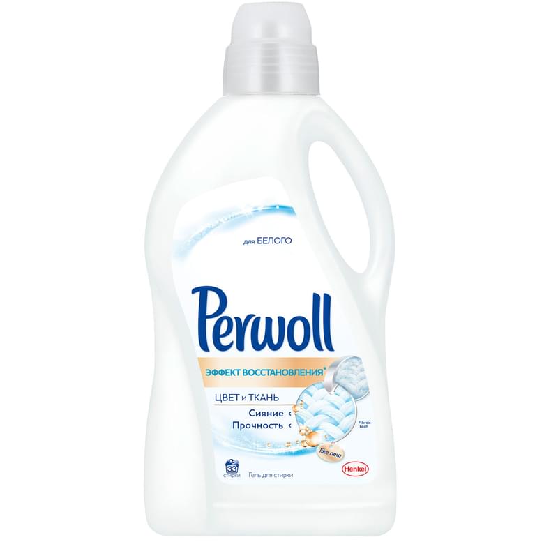 Гель для стирки PERWOLL для белого 2л - фото #0, Technodom.kz