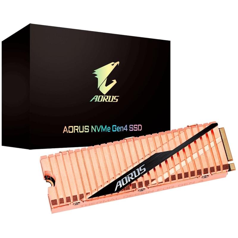 Внутренний SSD M.2 1TB Gigabyte AORUS RGB PCIe 3.0 x4 NVMe 3D TLC (GP-ASM2NE6100TTTD) - фото #4, Technodom.kz