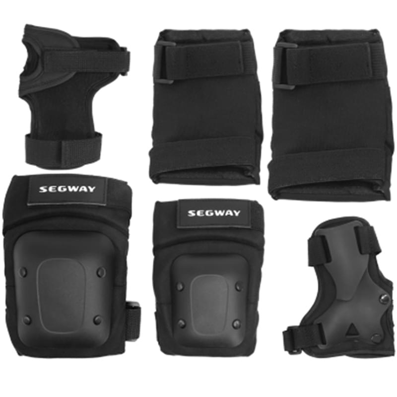 Комплексная защита без шлема Ninebot Segway KickScooter Protection Kit M, Черный - фото #0, Technodom.kz