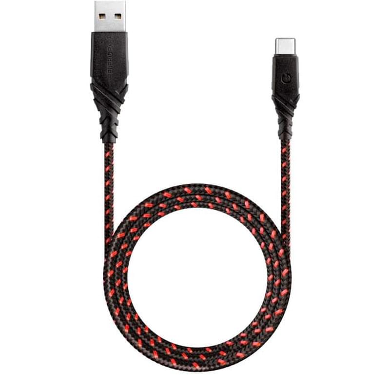 Кабель USB 2.0 - Type-C, DURAGLITZ, Energеa, 1.5м, Красный (CBL-DG20CA-BLU150) - фото #0, Technodom.kz