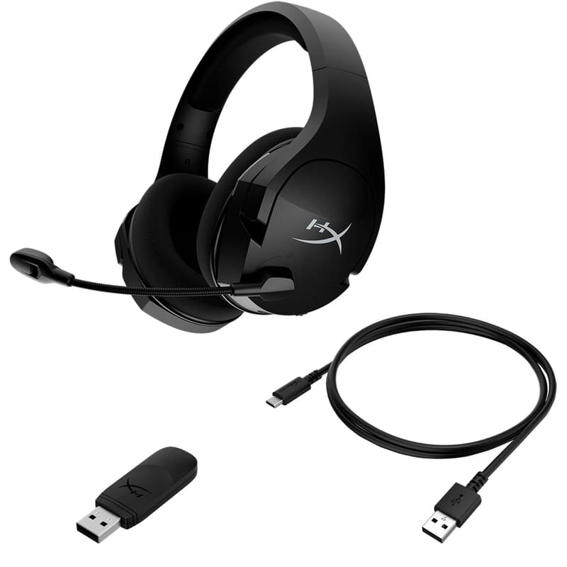 Игровая гарнитура беспроводная HyperX Cloud Stinger Core +7.1 (HHSS1C-BA-BK/G) - фото #7, Technodom.kz