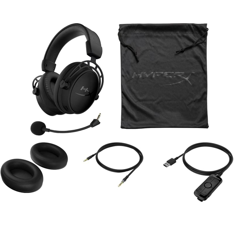 Игровая гарнитура HyperX Cloud Alpha S, Black (HX-HSCAS-BK/WW) - фото #6, Technodom.kz