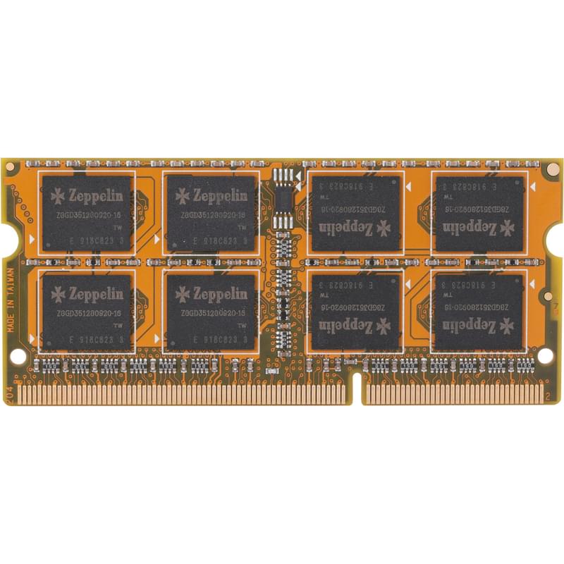 Оперативная память DDR3 SODIMM 8GB/1600MHz PC-12800 Zeppelin (Z 8G/1600/5128 SO) - фото #1, Technodom.kz