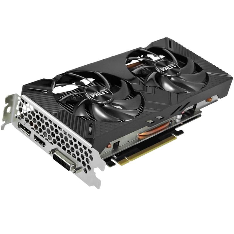 Видеокарта Palit GTX 1660 DUAL 6GB 192bit/G5 (HDMI+DP+DVI-D) (NE51660018J9-1161A) - фото #4, Technodom.kz