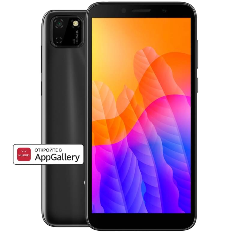 Смартфон HUAWEI Y5p 2/32GB Midnight Black - фото #0, Technodom.kz