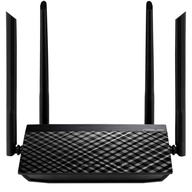 Беспроводной маршрутизатор, ASUS RT-AC51, 4 порта + Wi-Fi, 300/433 Mbps (RT-AC51) - фото #0, Technodom.kz