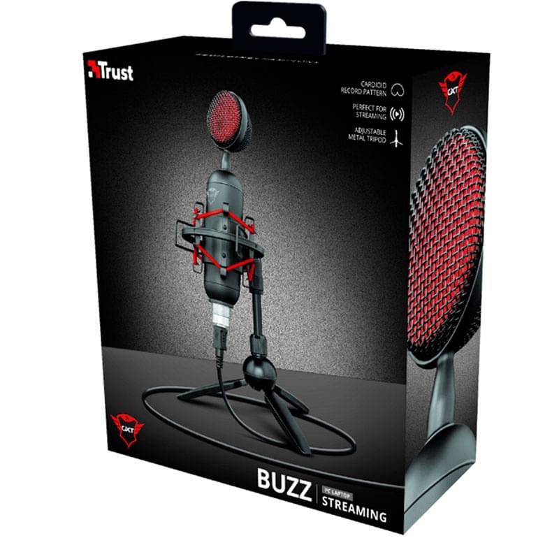 Микрофон игровой Trust GXT 244 Buzz Streaming, Black - фото #4, Technodom.kz