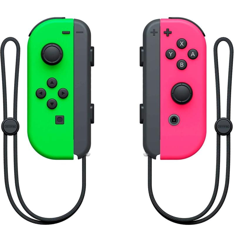 Джойстик беспроводной Nintendo Joy-Con Pair, Green/Neon Pink (45496430795) - фото #0, Technodom.kz