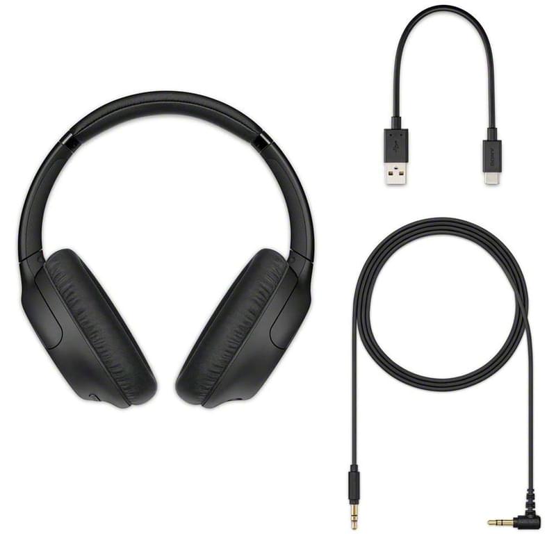 Наушники Накладные Sony Bluetooth WH-CH710N, Black - фото #6, Technodom.kz