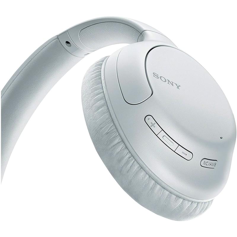 Наушники Накладные Sony Bluetooth WH-CH710N, White - фото #4, Technodom.kz
