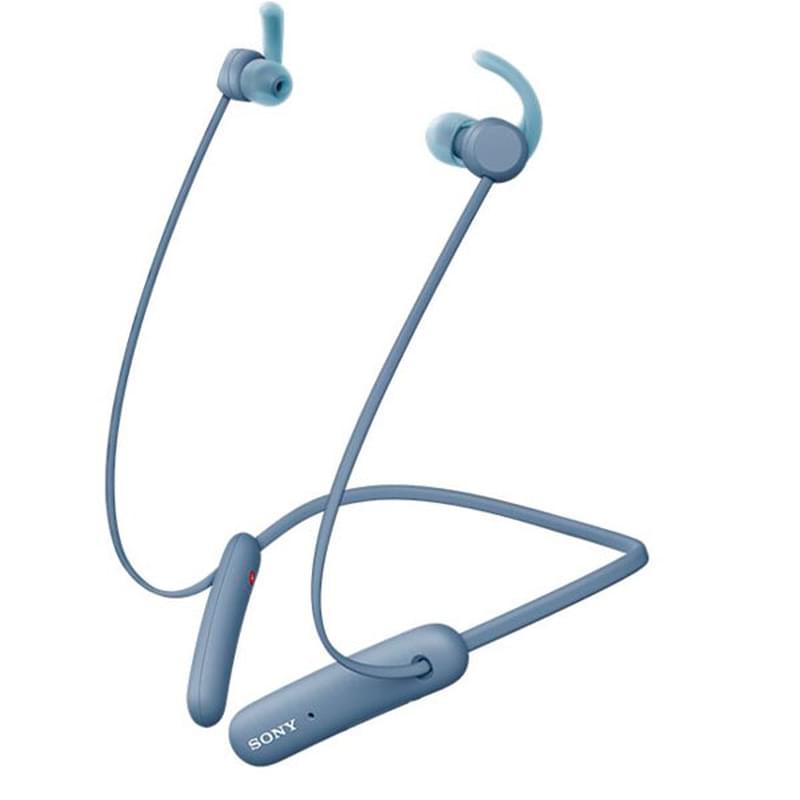 Наушники Вставные Sony Bluetooth WI-SP510, Blue - фото #0, Technodom.kz