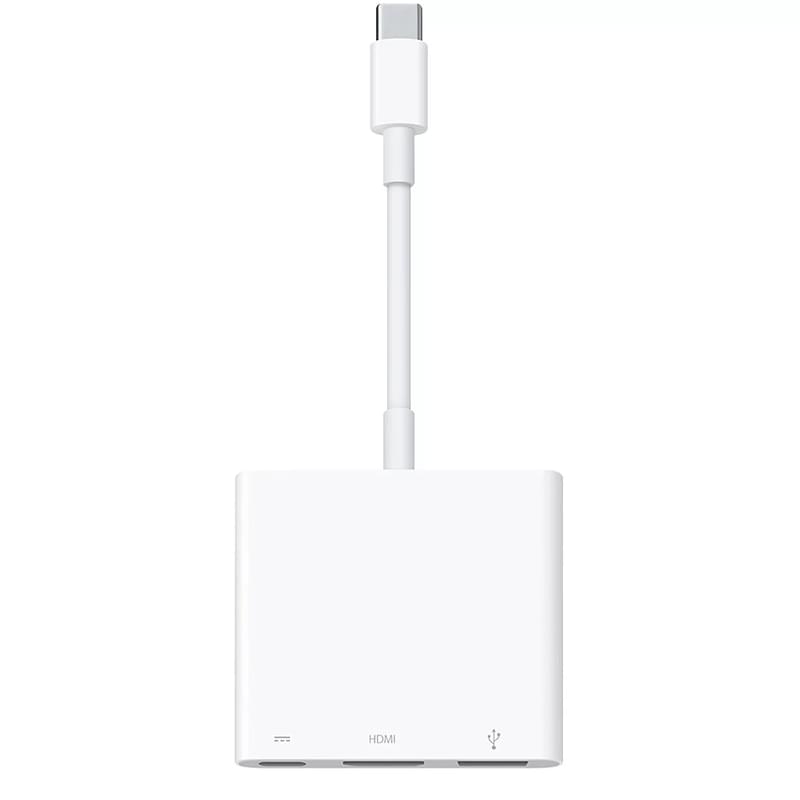 Apple USB адаптері 1*USB-C,1*HDMI,1*USB2.0 арналған (MUF82ZM/A) - фото #0, Technodom.kz