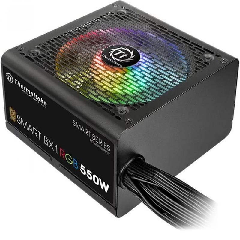 Блок питания 550W Thermaltake Smart BX1 RGB 550W ATX 20+4pin, 4+4pin (PS-SPR-0550NHSABE-1) - фото #0, Technodom.kz