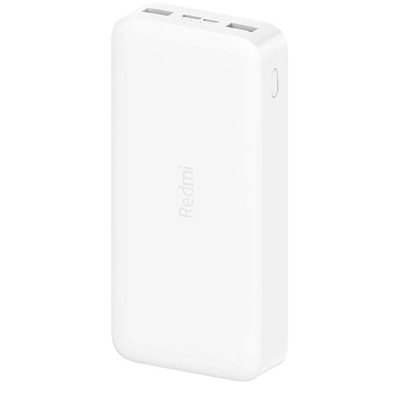 Внешний аккумулятор Xiaomi Redmi, 20000Mah, 18W Fast Charge, White (VXN4285GL) - фото #2, Technodom.kz