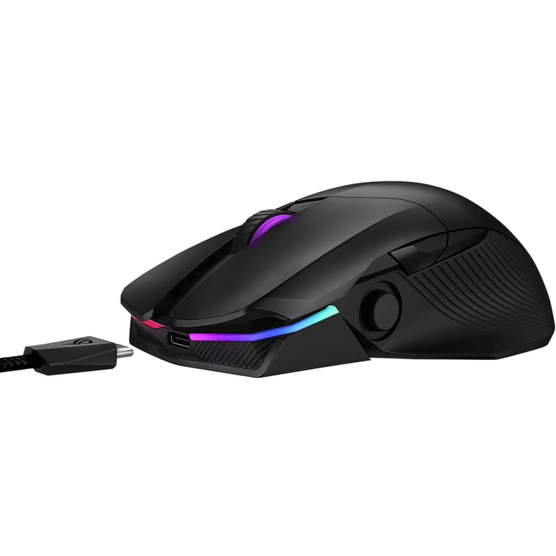 Мышка игровая беспроводная Asus ROG CHAKRAM Wireless RGB - фото #5, Technodom.kz