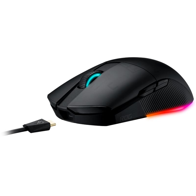 Мышка игровая беспроводная Asus ROG PUGIO II Wireless RGB - фото #6, Technodom.kz