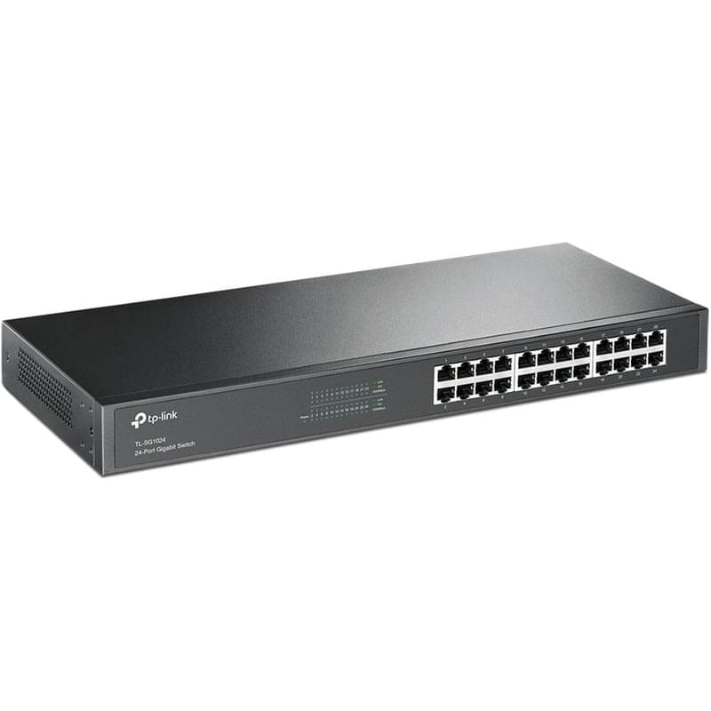 Стоечный коммутатор, TP-Link TL-SG1024, 24 порта 10/100/1000 Mbps (TL-SG1024) - фото #1, Technodom.kz