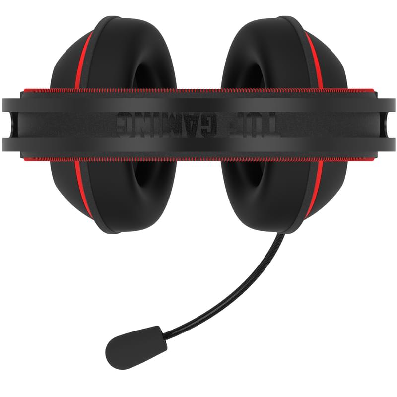 Игровая гарнитура Asus TUF Gaming H7 Core, Black/Red (90YH01QR-B1UA00) - фото #6, Technodom.kz