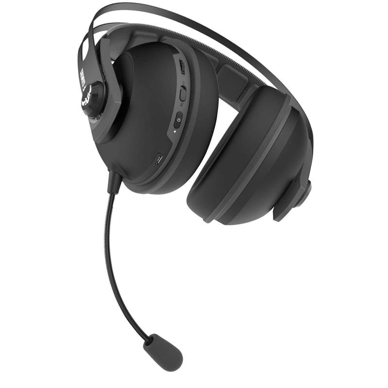 Игровая гарнитура беспроводная Asus TUF Gaming H7, Gun Metal (90YH020G-B3UA00) - фото #8, Technodom.kz