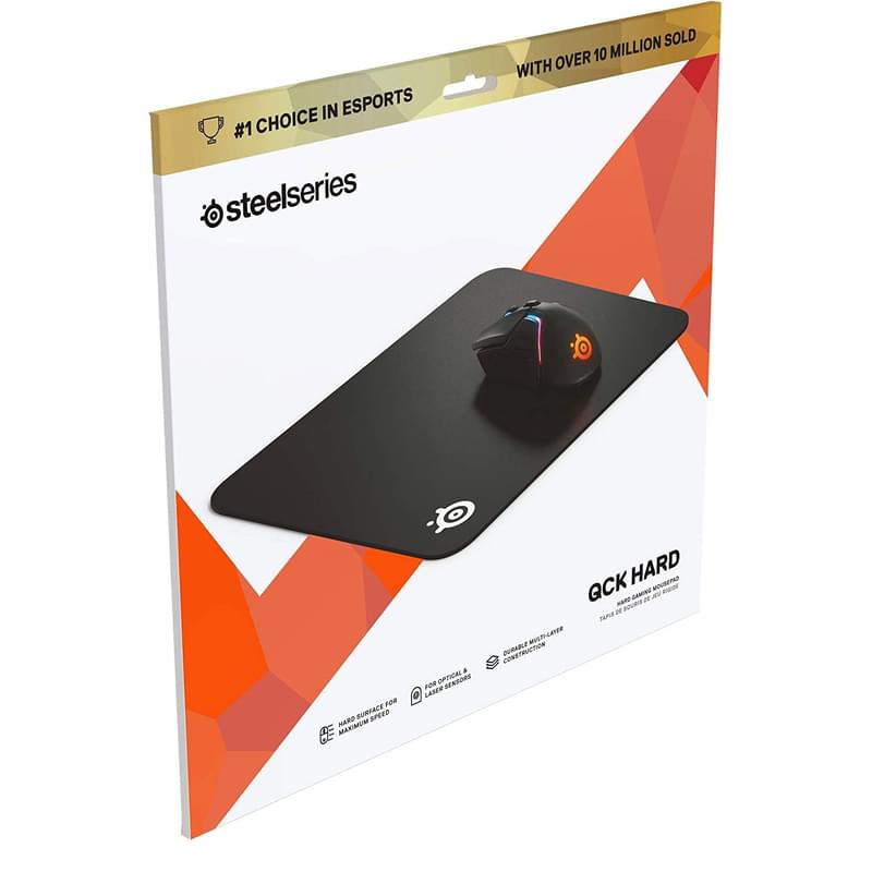 Игровой коврик Steelseries QcK Hard - Medium (63821) - фото #3, Technodom.kz