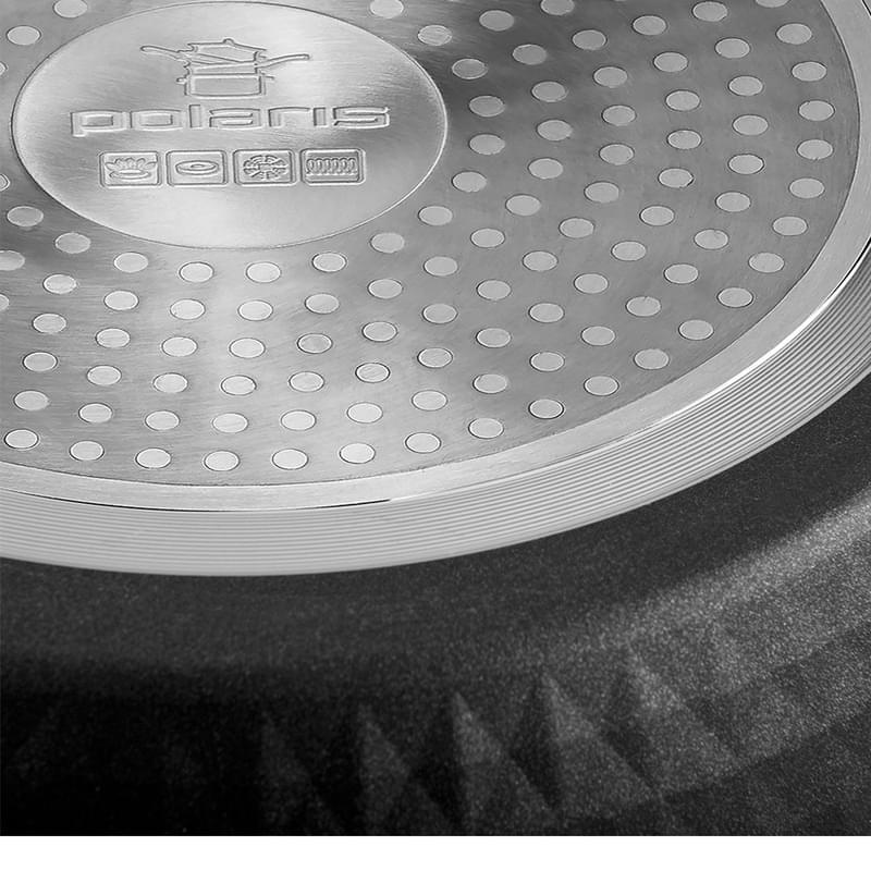 Сковорода 24см Polaris Kontur-24F - фото #7, Technodom.kz