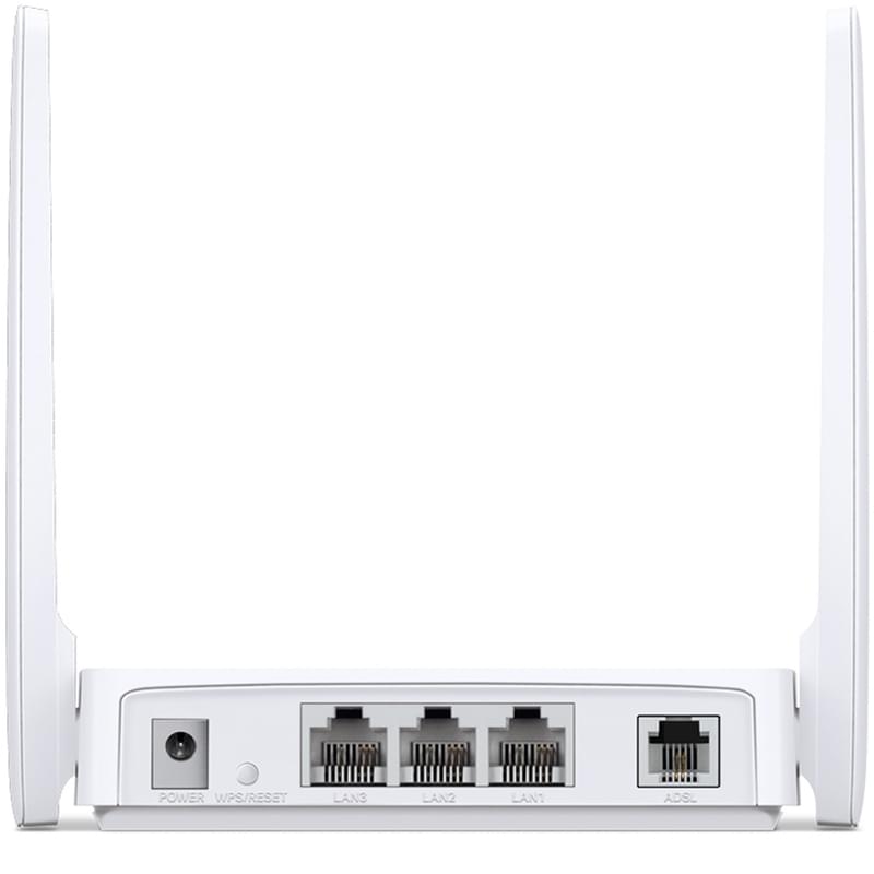 Беспроводной ADSL Модем, Mercusys MW300D, 3 порта + Wi-Fi, 300 Mbps (MW300D) - фото #1, Technodom.kz