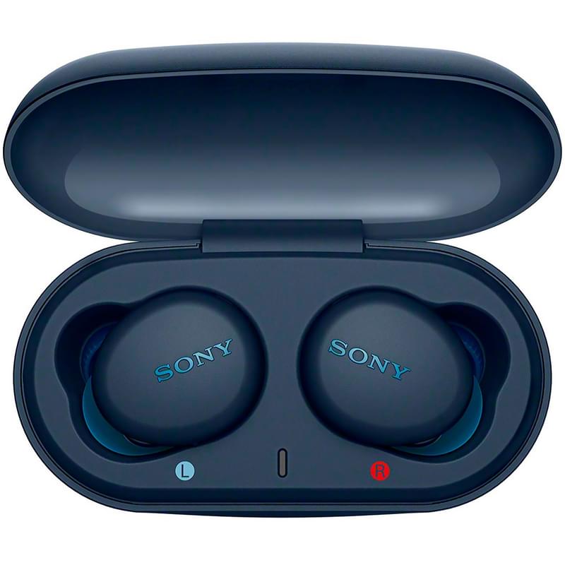 Қыстырмалы құлаққап Sony Bluetooth WF-XB700, Blue - фото #2, Technodom.kz