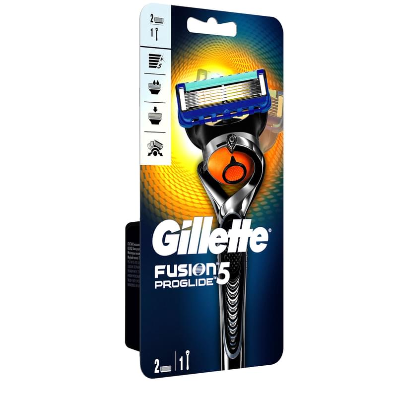 Бритва GILLETTE Fusion ProGlide Flexball с 2 сменными кассетами - фото #1, Technodom.kz