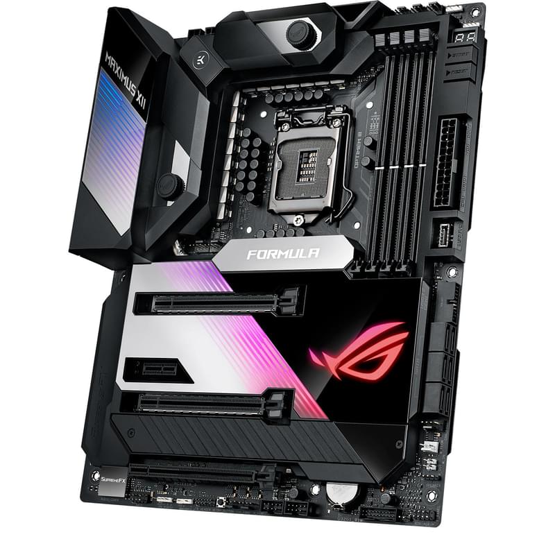 Материнская плата Asus ROG MAXIMUS XII FORMULA Z490 EKIII VRM L1200 4DDR4 PCI-E 3x16 1x1(Type-C) ATX - фото #3, Technodom.kz