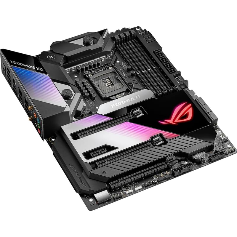 Материнская плата Asus ROG MAXIMUS XII FORMULA Z490 EKIII VRM L1200 4DDR4 PCI-E 3x16 1x1(Type-C) ATX - фото #5, Technodom.kz