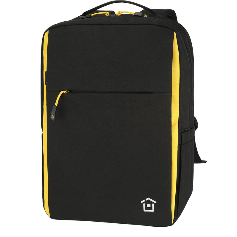 Рюкзак для ноутбука 15.6" Technodom, TD-005, Black/Yellow (TD-005BY) - фото #0, Technodom.kz