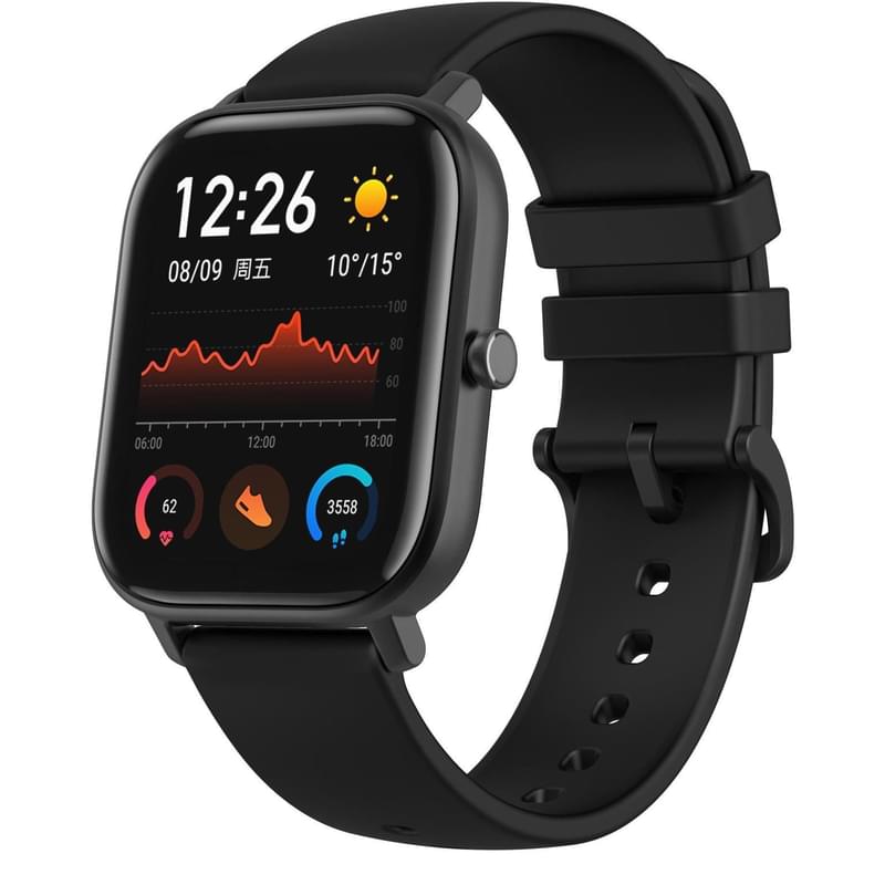 Смарт-часы Xiaomi Amazfit GTS, Black - фото #0, Technodom.kz Смарт-часы Xiaomi Amazfit GTS, Black - фото #0, Technodom.kz