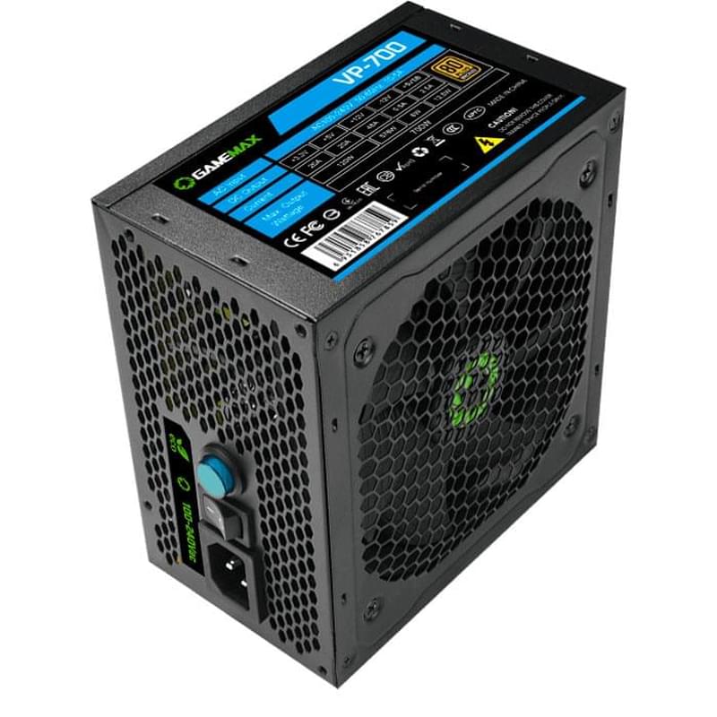 Блок питания Gamemax 700W VP-700-RGB 80Plus BRONZE ATX 20+4 pin 4+4pin (VP-700-RGB) - фото #7, Technodom.kz