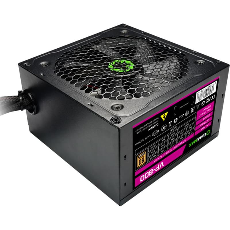 Блок питания Gamemax 800W VP-800 80Plus BRONZE ATX 20+4 pin 4+4pin (VP-800) - фото #4, Technodom.kz