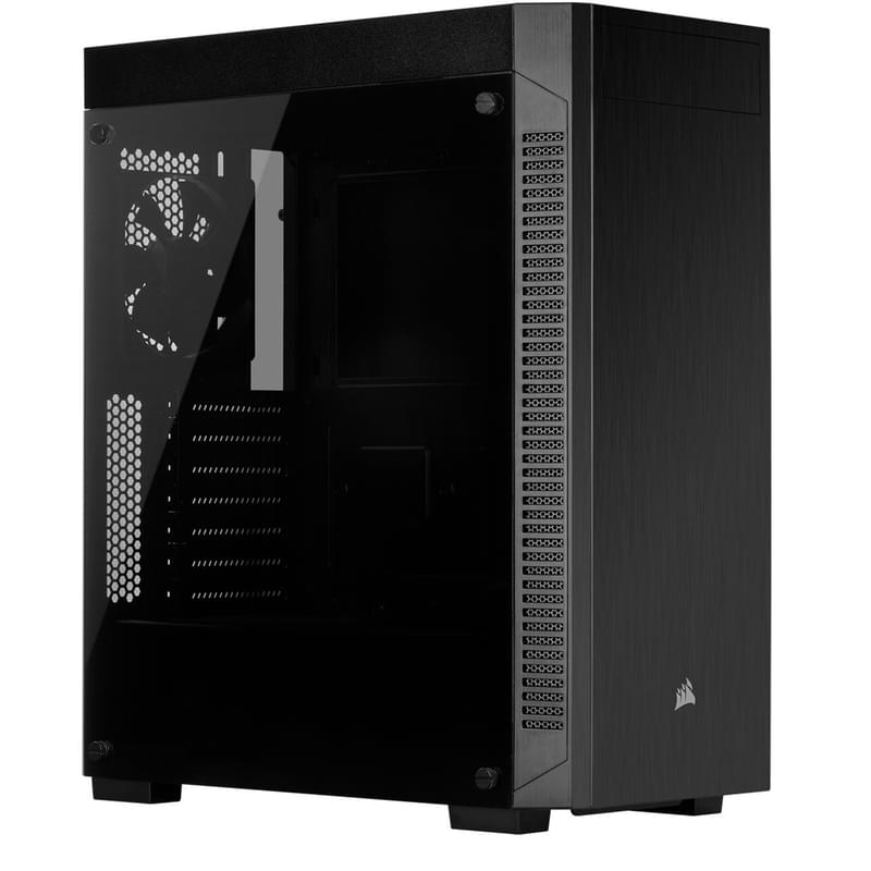 ПК корпус Corsair 110R TG MidTower, window, Black, ATX (CC-9011183-WW) - фото #0, Technodom.kz