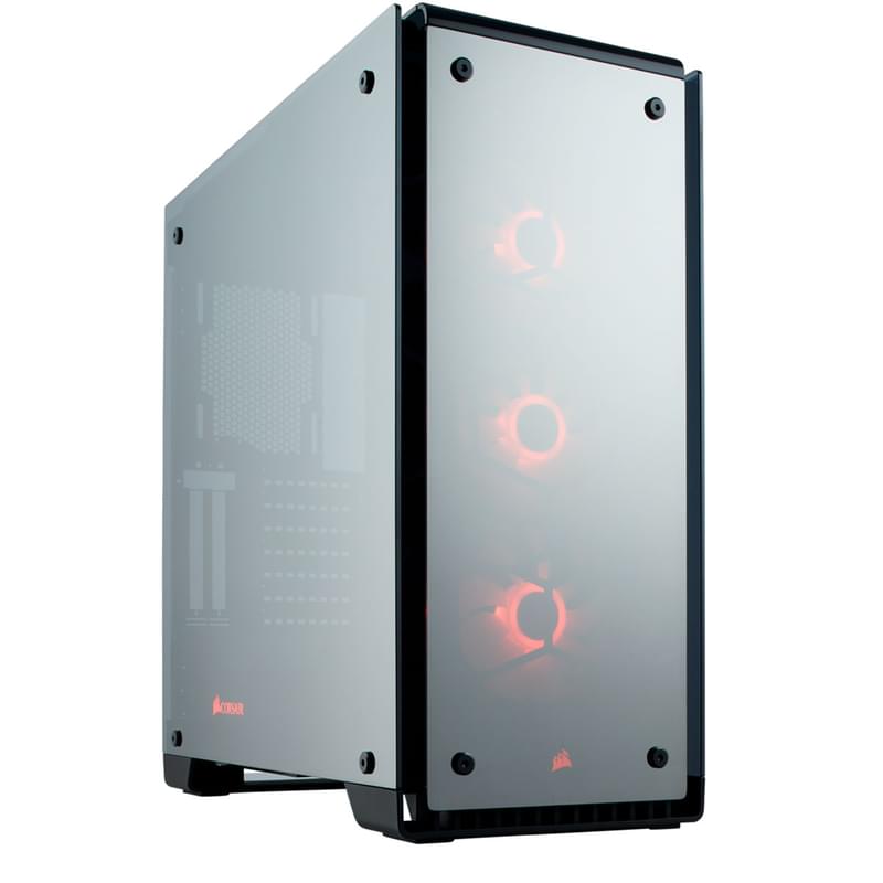 ПК корпус Corsair Crystal 570X RGB Mirror MidTower, window, Black, ATX (CC-9011126-WW) - фото #0, Technodom.kz