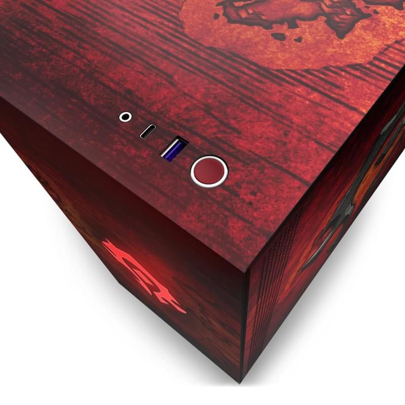 ПК корпус NZXT H510 World of Warcraft - WoW Horde limited edition MidTowerr, window, ATX (CA-H510B-WH) - фото #9, Technodom.kz