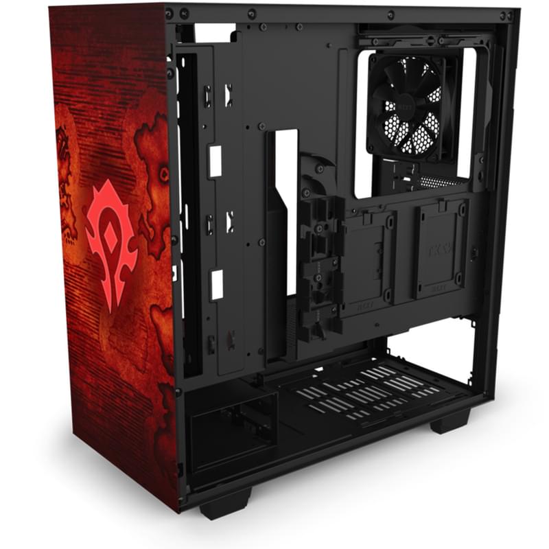 ПК корпус NZXT H510 World of Warcraft - WoW Horde limited edition MidTowerr, window, ATX (CA-H510B-WH) - фото #8, Technodom.kz