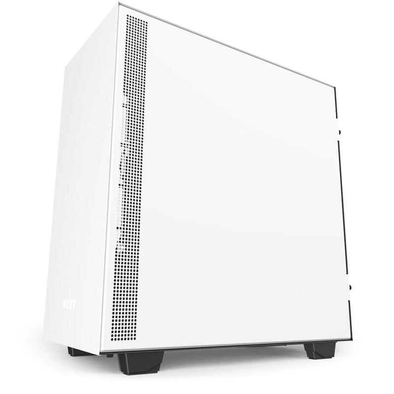 ПК корпус NZXT H510i Compact MidTower, window, White/Black, ATX (CA-H510i-W1) - фото #3, Technodom.kz