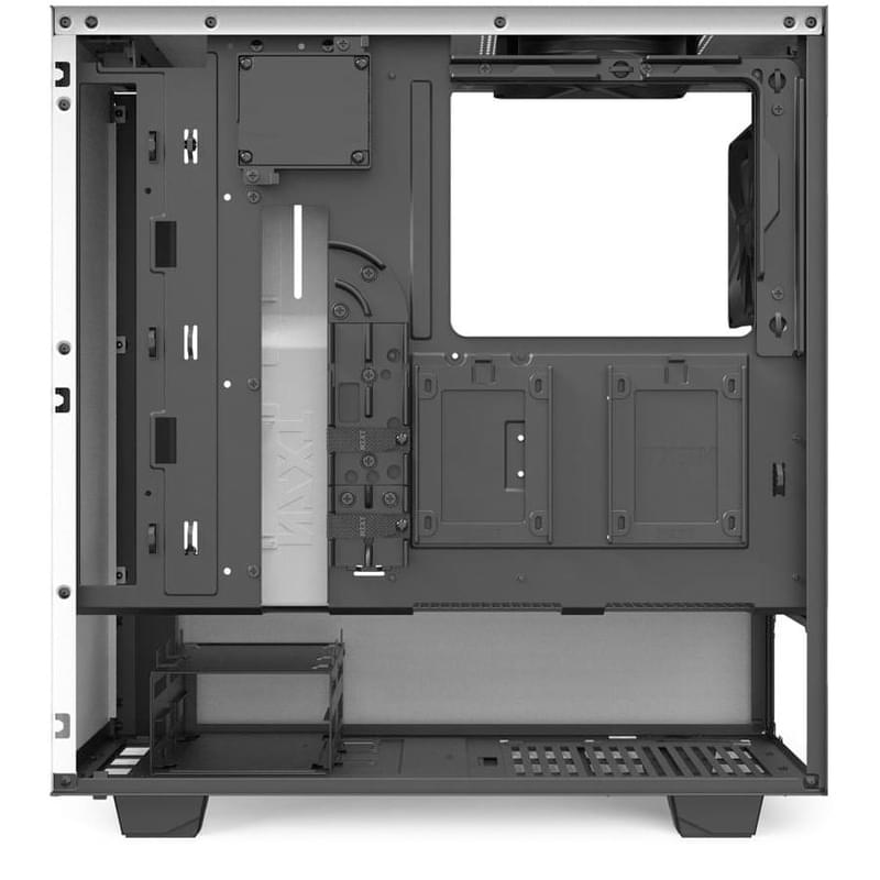 ПК корпус NZXT H510i Compact MidTower, window, White/Black, ATX (CA-H510i-W1) - фото #5, Technodom.kz