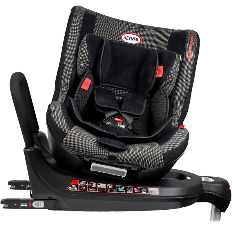 Автокресло HEYNER MultiFix TWIST (0+,I) Pantera Black - фото #5, Technodom.kz