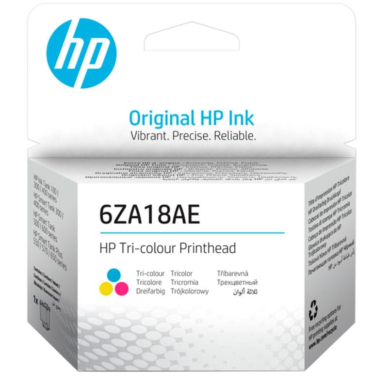 Головка печатающая HP Tri-color (Для Smart Tank 500/515/530/615) (6ZA18AE) - фото #0, Technodom.kz