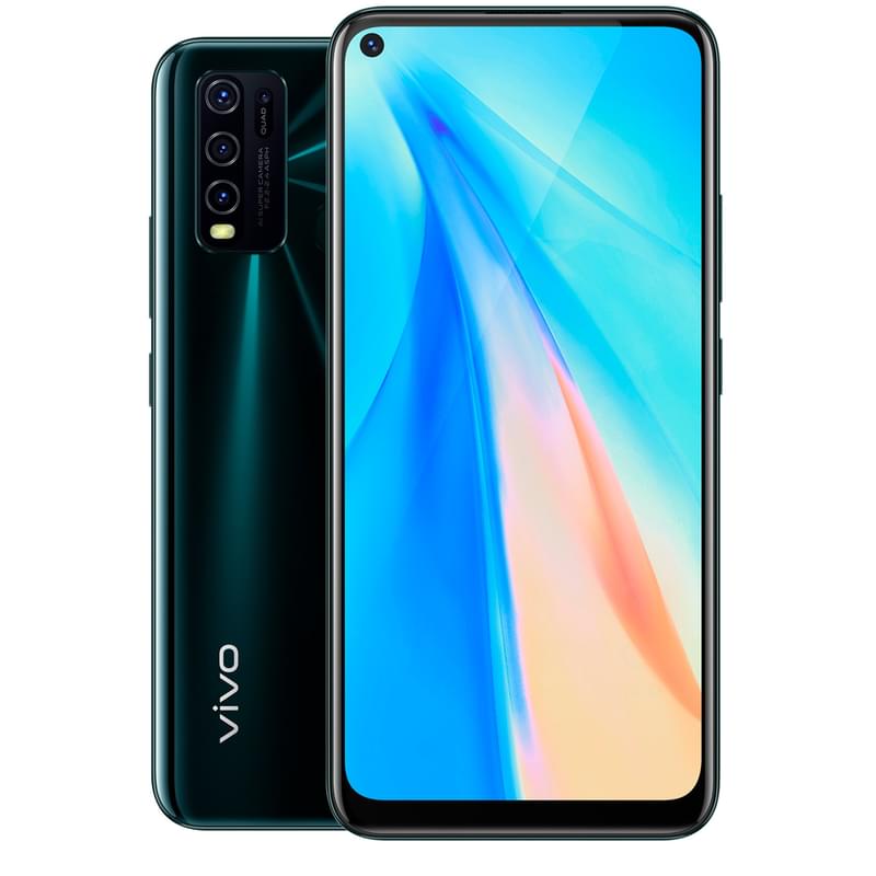 Смартфон Vivo Y30 4/64GB Emerald Black - фото #0, Technodom.kz