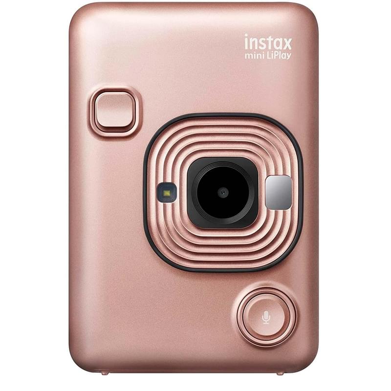 Фотоаппарат моментальной печати FUJIFILM Instax Mini LiPlay Blush Gold BUNDLE HARD - фото #0, Technodom.kz