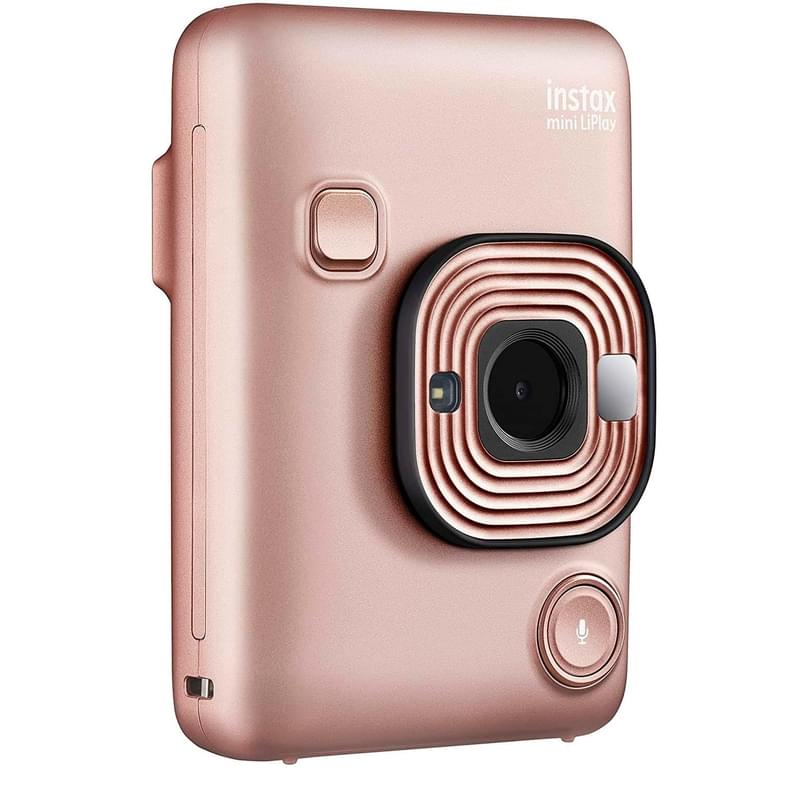 Цифр. FUJIFILM Instax Mini LiPlay Фотоаппараты Blush Gold BUNDLE HARD - фото #2, Technodom.kz